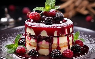 What is a simple dessert to make that appears very fancy?